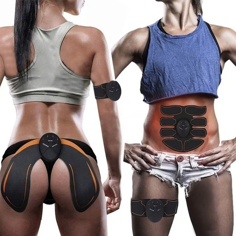 EMS мышц брюшного тренажер для бедер Фитнес ягодицы умный контроль Вес потери