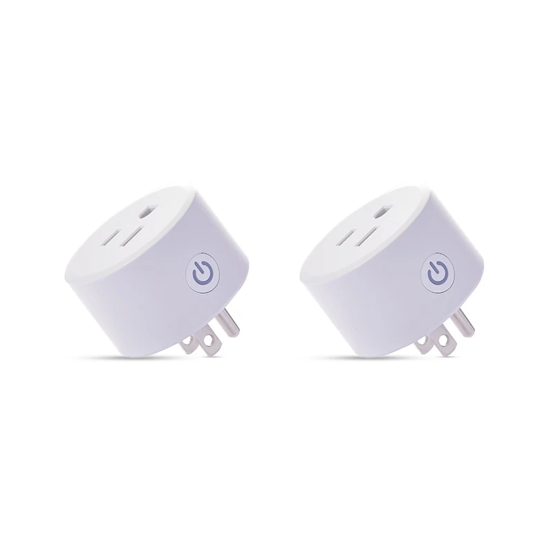 2 шт Dohome WiFi умная розетка работает с Apple HomeKit (iOS12 или +) Alexa/Google Assistant таймер не