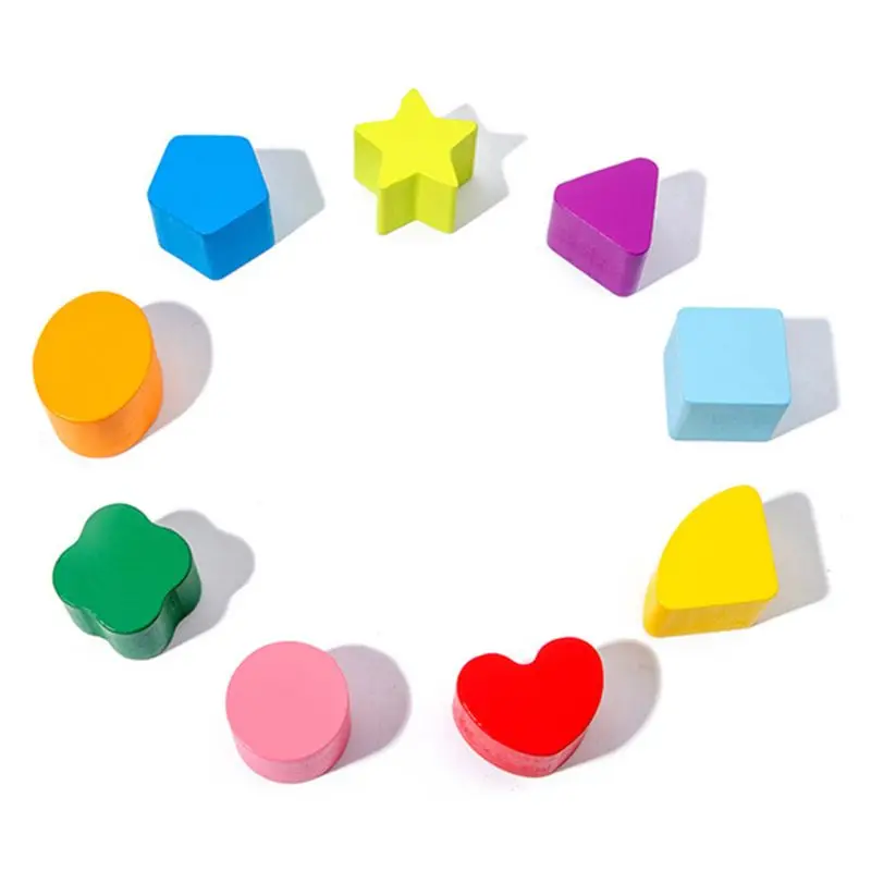 

Children Shape Matching Building Blocks Color Classification Toy Box Puzzle Toy J2HD