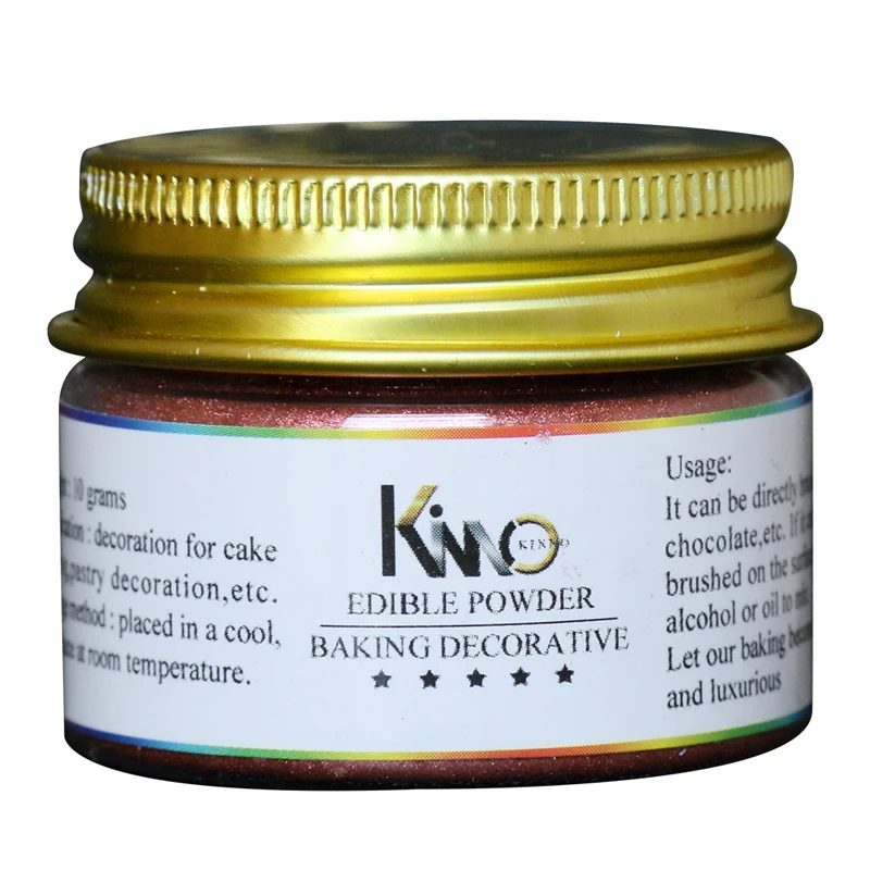 Пищевой Порошок для украшения торта хлеба шоколада красной помадки 10 г| |