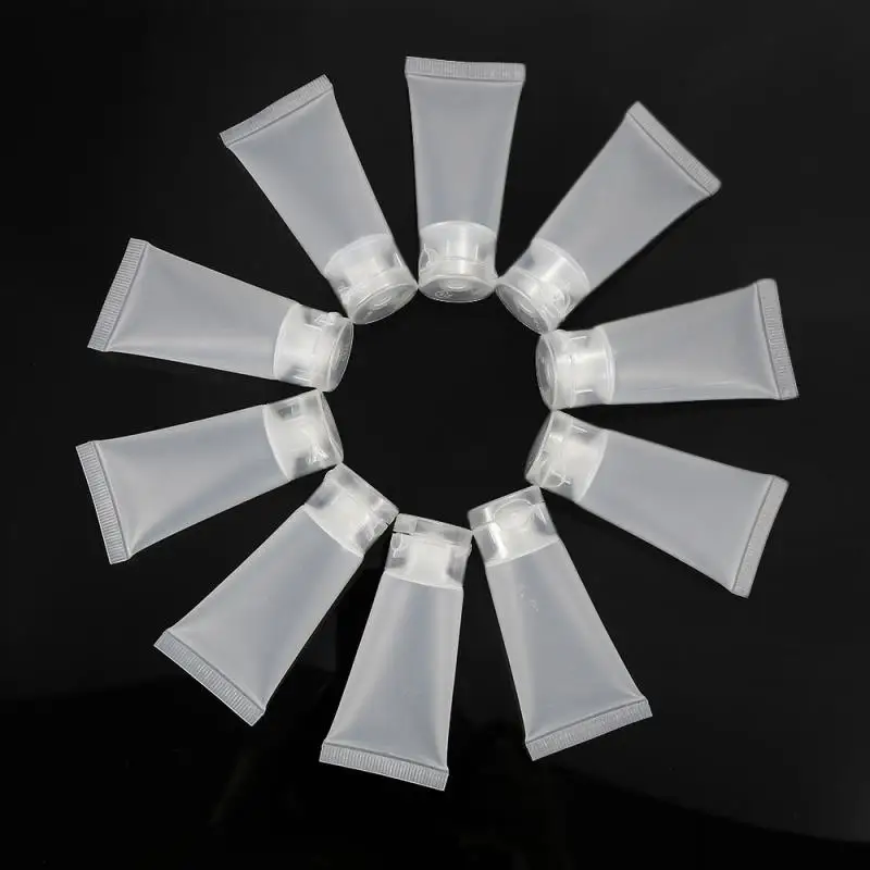 10 шт./компл. Путешествия Пустой Портативный 15 мл прозрачные пустые очищающее