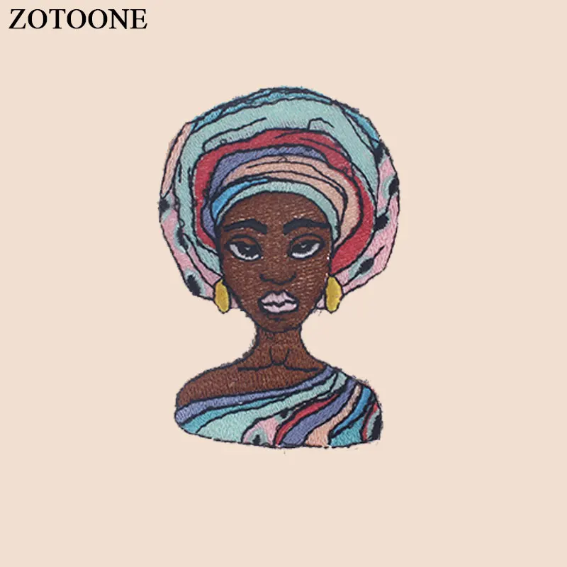 ZOTOONE Iron on Cool Girl нашивка для одежды футболка термопереводные наклейки Diy