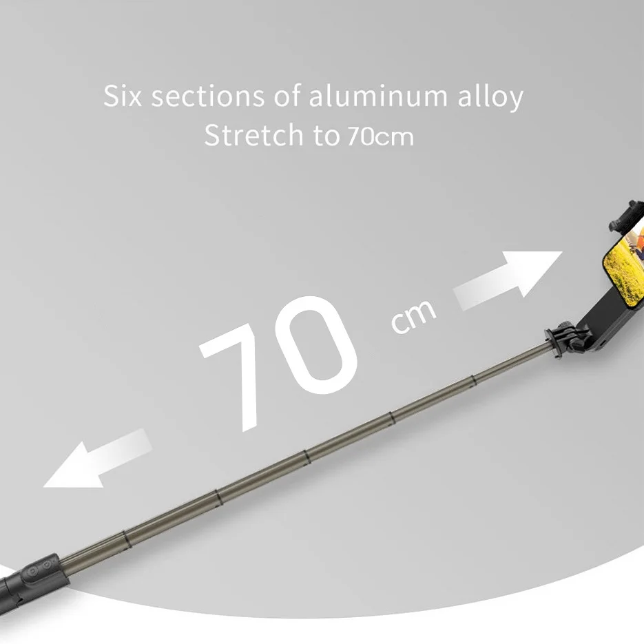 FANGTUOSI Беспроводной Bluetooth ручной шарнирный стабилизатор для камеры GoPro мобильный