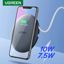 Ugreen Беспроводное зарядное устройство 10 Вт 7,5 Вт Qi Беспроводная зарядка для xiaomi mi 9 iPhone X XS 8 XR samsung S9 S8 Быстрое беспроводное зарядное устройство для телефона Ugreen Беспроводное зарядное устройство 10 Вт 7,5 Вт Qi Беспроводная зарядка для xiaomi mi 9 iPhone X XS 8 XR samsung S9 S8 Быстрое беспроводное зарядное устройство для телефона