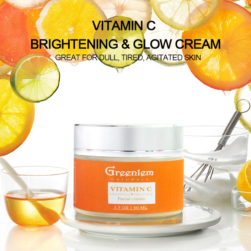 

Увлажняющий крем с витамином C, восстанавливающий Осветляющий крем для кожи, отбеливающий крем для кожи, косметические продукты, товары для ...