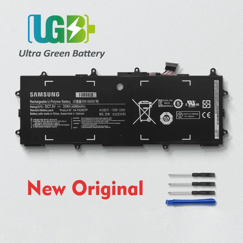 

UGB New Original AA-PBZN2TP battery for Samsung Chromebook XE500T1C XE303C12 905S3G 910S3G 915S3G 915S3G-K01 NP905S3G