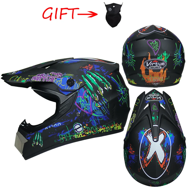 Профессиональный шлем для мотокросса дорожный кепка acete Casco гоночный каскад