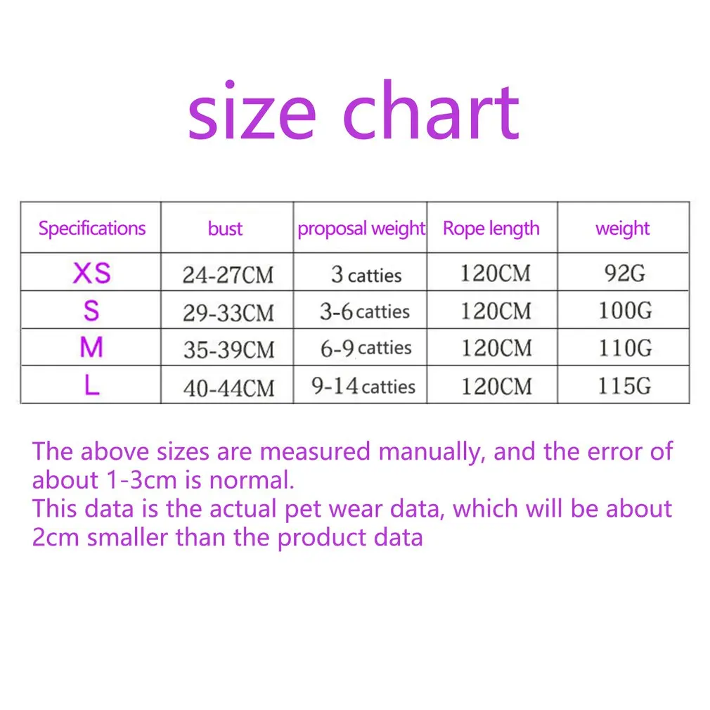 

Harness Reflective Puppy Kitten Collars Breathable Mesh Vest Adjustable Small Dog Cat Vest Harnesses Leash Pug Pet Supplies