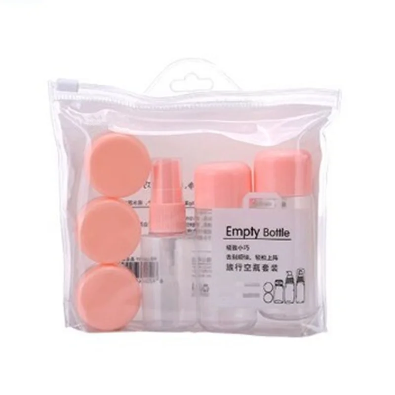 8 шт./компл. пластиковые прозрачные многоразовые флаконы мини-флакон для парфюма