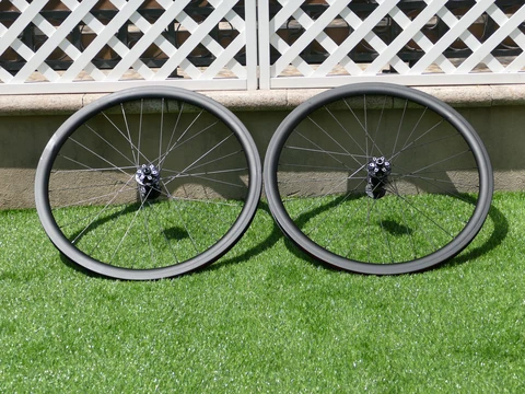 Ульсветильник кое колесо с заклепками 38 мм, полный карбоновый велосипедный колесный набор для дискового тормоза, сквозной осью, передняя 110*12 мм, задняя 148*12 мм