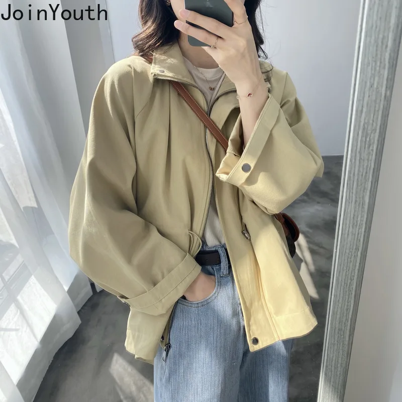 Joinyouth пальто для женщин Корейская одежда 2020 Новое поступление модные свободные
