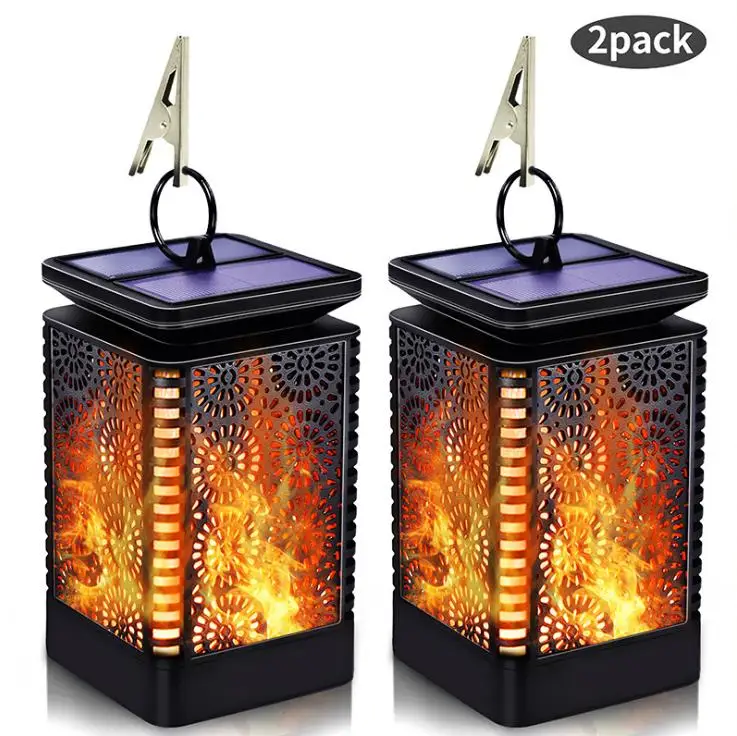 Уличная Светодиодная лампа на солнечной батарее в стиле ретро водонепроницаемая