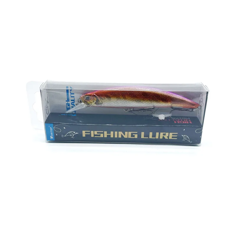

110MM 15.5G Pike Bass Fishing Lure Hard Minnow 5 Colors Sinking Wobbler Min011 Carp Fishing Tackle & Accessories