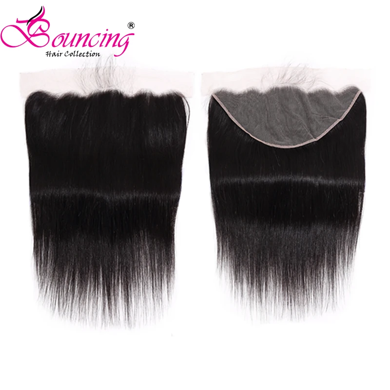 Подпрыгивая 36 38 40 длинных дюймов прямые пучки с закрытием 13*4 13*6 прозрачные