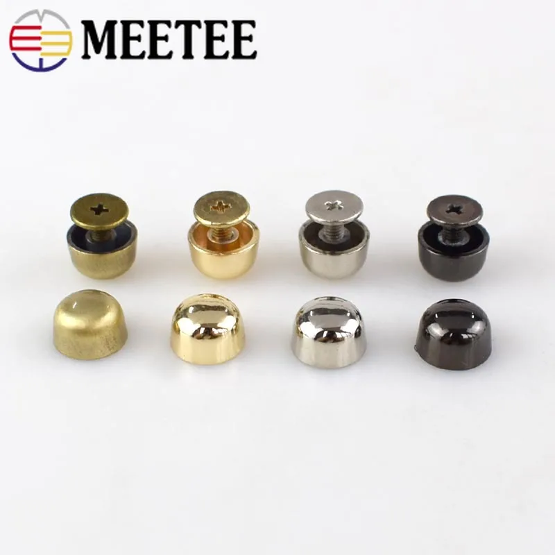 10/20/50 шт Высокое качество заклепки винт для сумок фурнитура декоративные шпильки