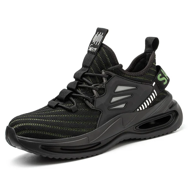 

Men's safety shoes, indestructible work sneakers, anti-puncture and anti-smashing work shoes, protection steel-toed shoes