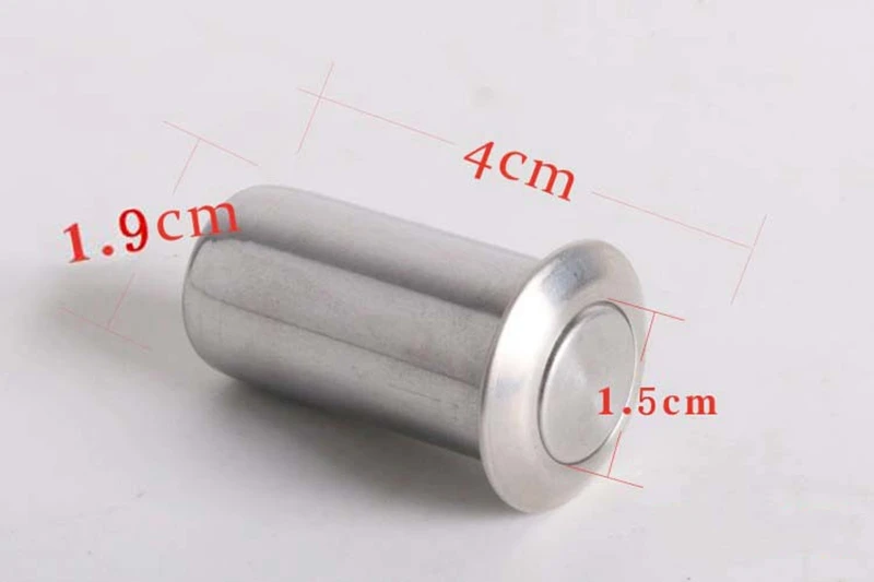 

Невидимая дверная защелка, 1 шт., скрытая защелка для двери из нержавеющей стали с аксессуарами