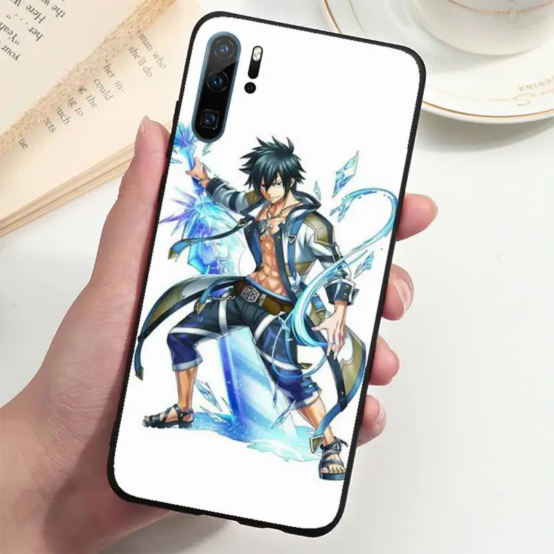 

Fairy Tail Erza Natsu Gajeel Phone Case For Huawei P20 P30 P40 lite Pro P Smart 2019 Mate 10 20 Lite Pro Nova 5t