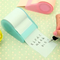 creative cute casual sticky notes note sticker attached tape base tear off note pad student message memo note paper stationery
