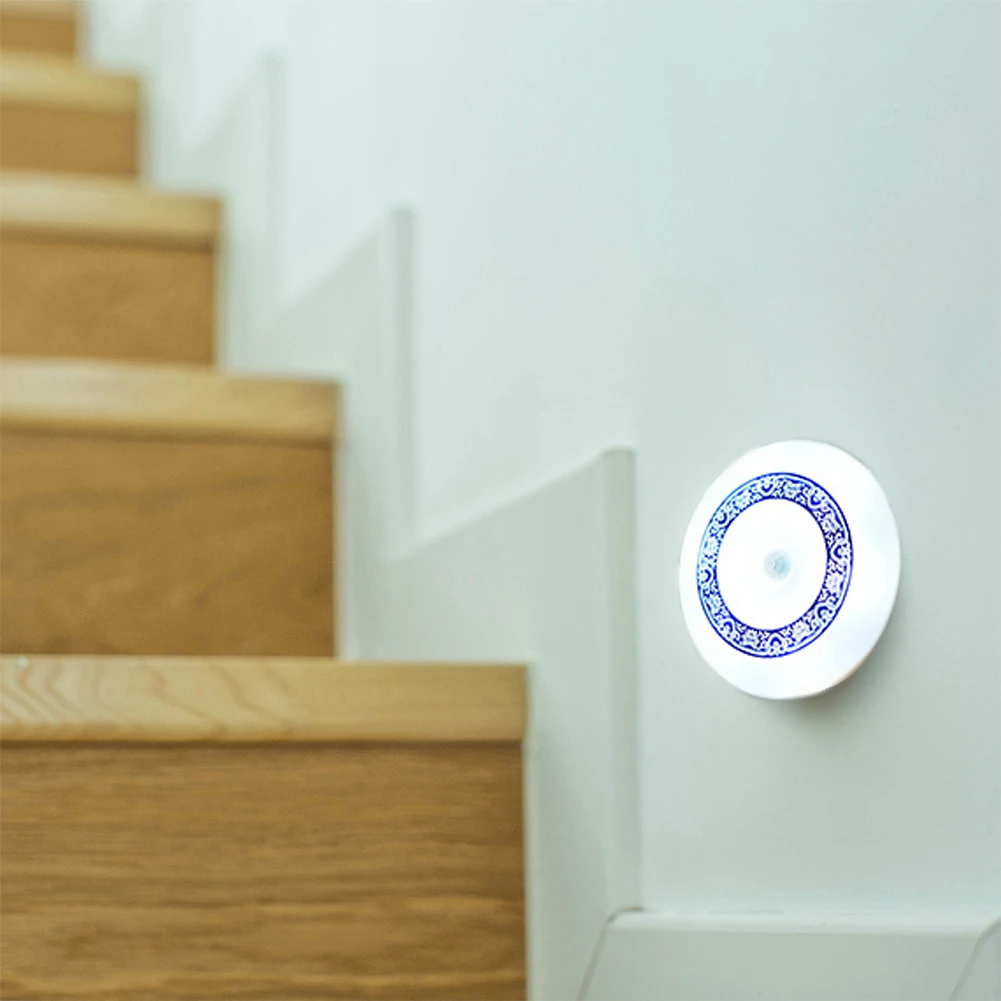 Регулируемый светодиодный магнитный ночной Светильник для коридора шкаф с