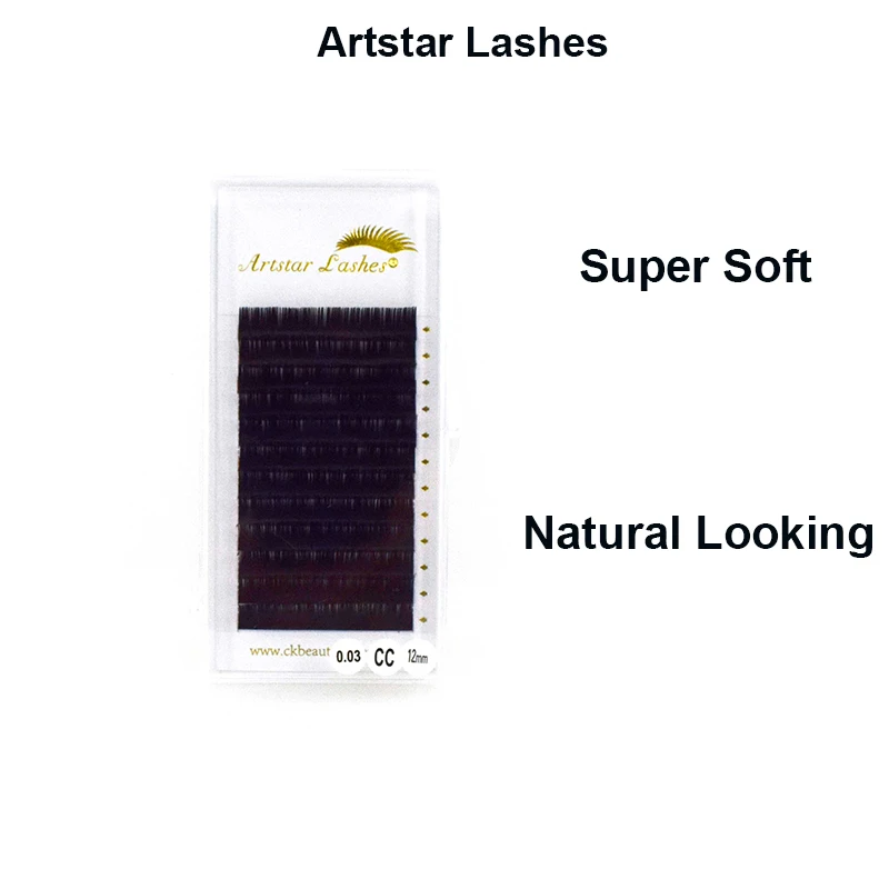 

Ресницы для наращивания Artstar L/L +, изгиб, оптовая продажа, Сделано в Корее