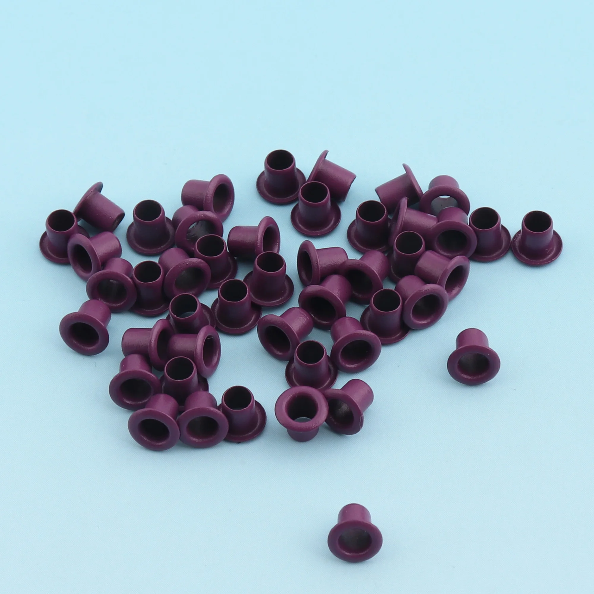 100 Наборы 6 мм (отверстие) люверсы круглые для шитья одежды кожевенное ремесло