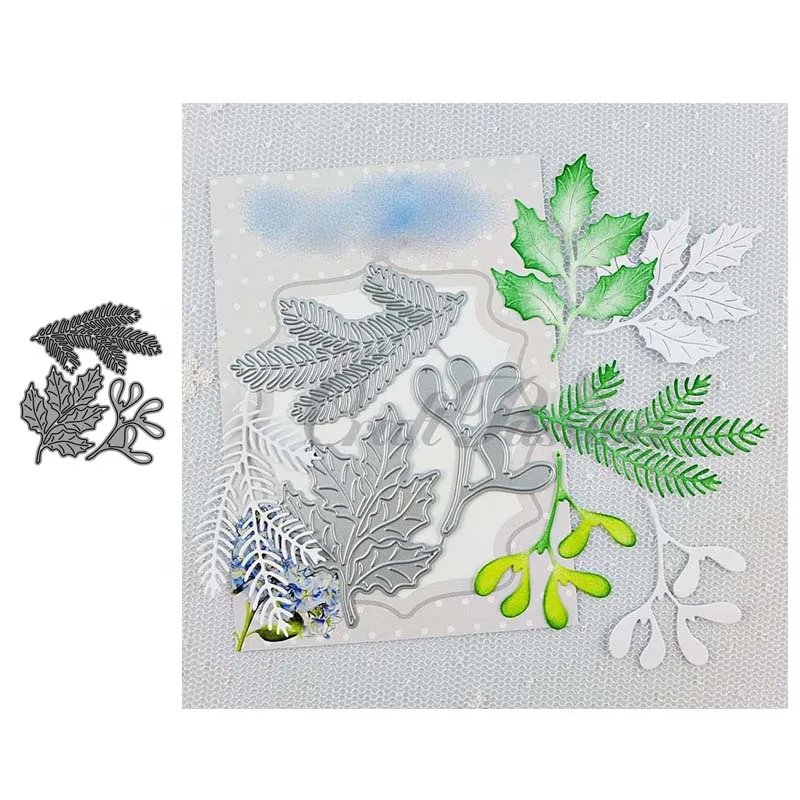 

Leaf and grass metal cutting, embossing knife die, DIY card cutting, paperboard processing, punching die