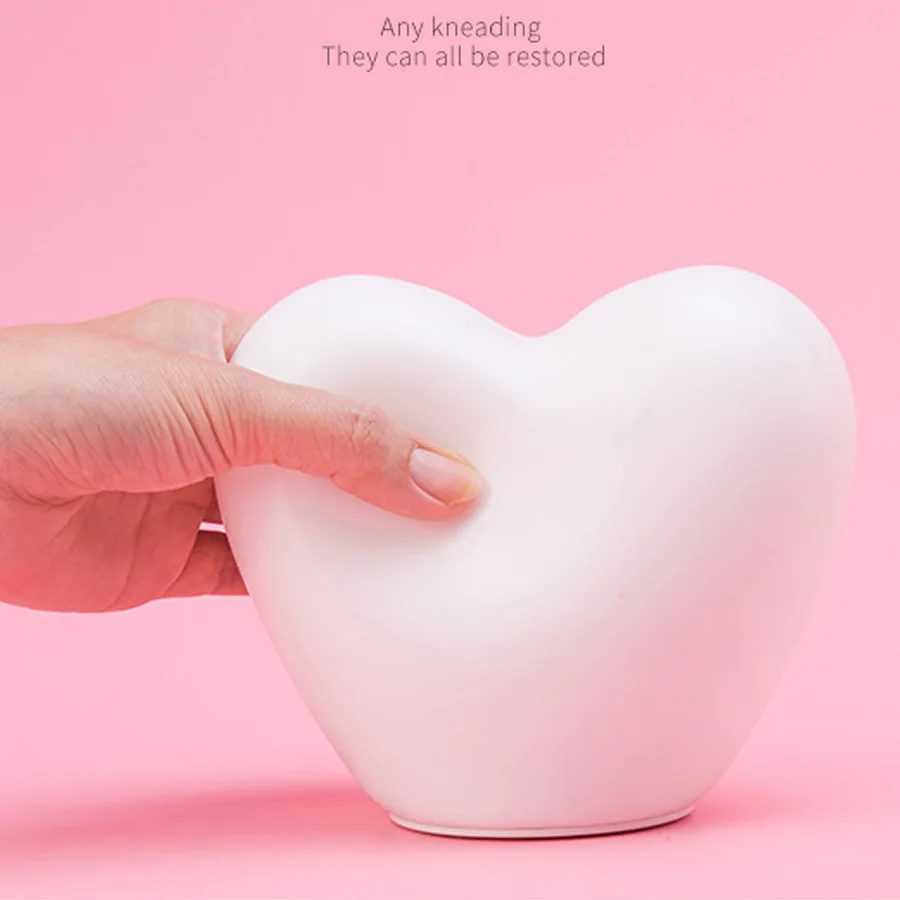 Силиконовая лампа с USB зарядкой креативный светильник для сна прикроватный