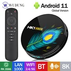Смарт-ТВ коробка 2,4 г 5G WI-FI Android 11,0 HK1 RBOX R3 4 Гб Оперативная память 3264GB Встроенная память 8K DDR4 1000M LAN USB2.03,0 Bluetooth RK3566 Декодер каналов кабельного телевидения