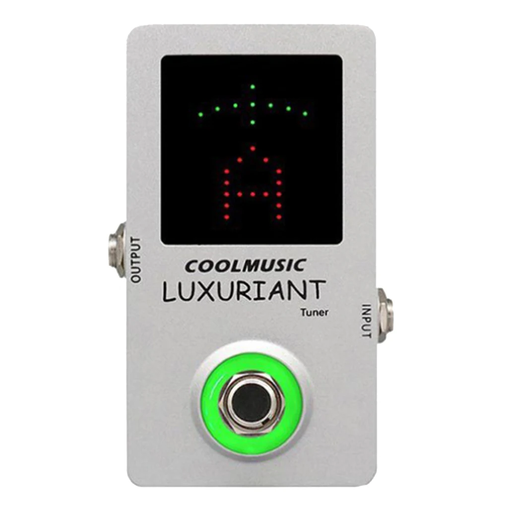

1pc A TN01 Guitar Tuner Pedal LED Display High Accuracy for Guitar Parts