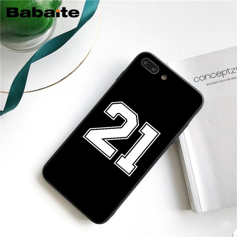 As show Babaite футбол счастливое число и буква чехол для телефона iphone 11 Pro 11Pro Max X XS MAX 6 6s 7 7plus 8 8Plus 5 5S SE XR - Цвет: As show