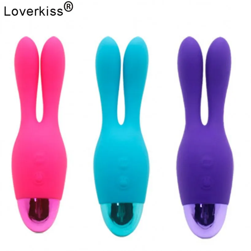 Секс игрушки Loverkiss для женщин USB устройство 10 скоростной двойной мотор