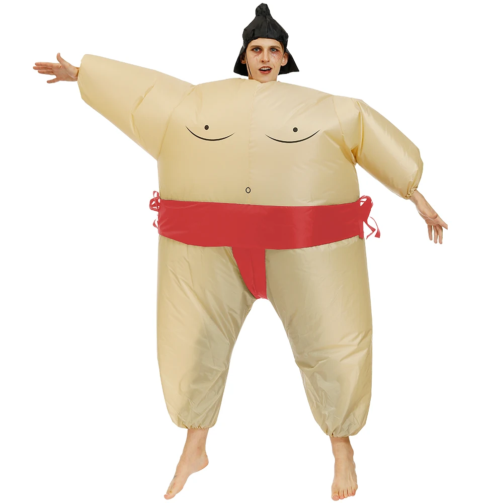 Надувной Косплей костюм для взрослых 2 цвета|costume halloween|inflatable sumocosplay costume |