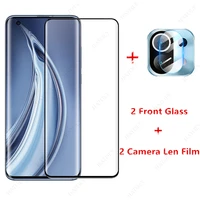 2pcs for xiaomi mi 11 glass for xiaomi mi 11 10 pro ultra note 10 lite pro tempered glass phone screen protector camera len film