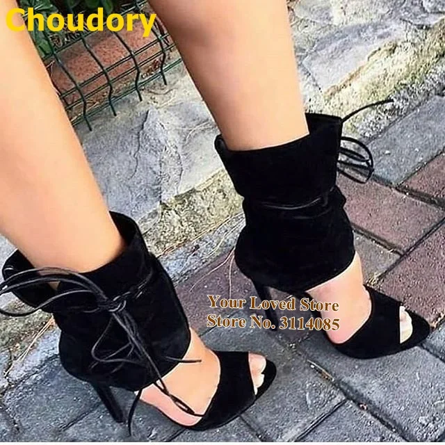 Одежда высшего качества зеленого и черного цвета Зимние Замшевые ботильоны на