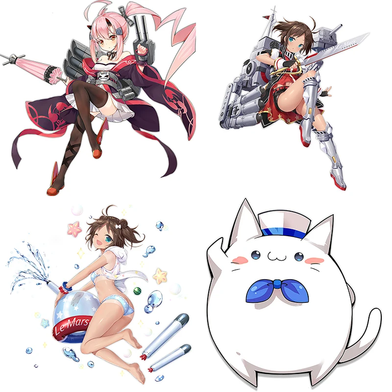 

Hot Selling Sexy Anime Girl PVC Stickers for Mobile Phones, Suitcases, Car Bodies, Scratch-resistant and Waterproof