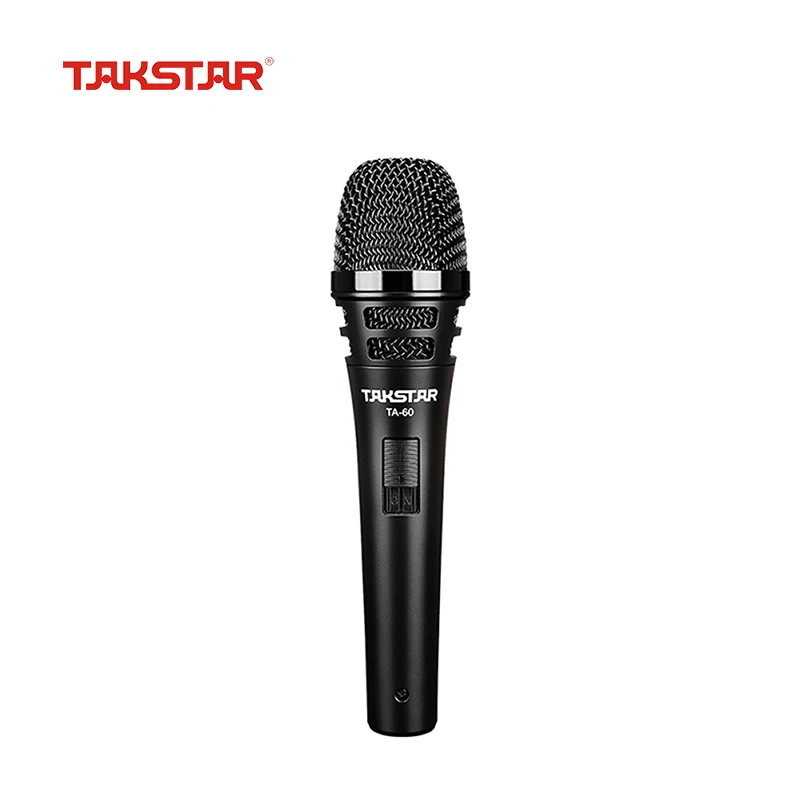 

TAKSTAR TA-60 On-stage Dynamic Vocal Microphone Handheld Microphone for Stage Show Wedding Karaoke Singing