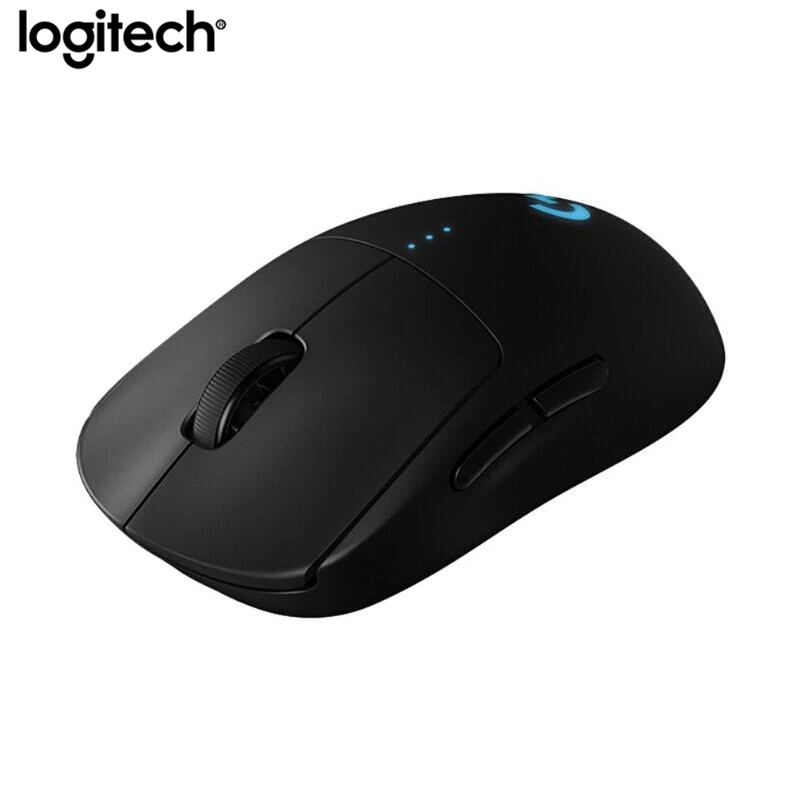 Беспроводная игровая мышь Logitech G PRO RGB двойной режим с датчиком HERO 16000DPI лазерная
