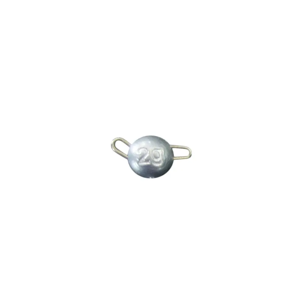 10 шт. Малый размер Круглый свинцовый крючок джиг-головка с глубокой водой грузило