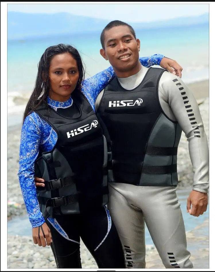 HISEA Men's Profession Surfing Motorboat Fishing Life Vest Kids Jacket Adult Swim Floating fishing vest | Спорт и развлечения