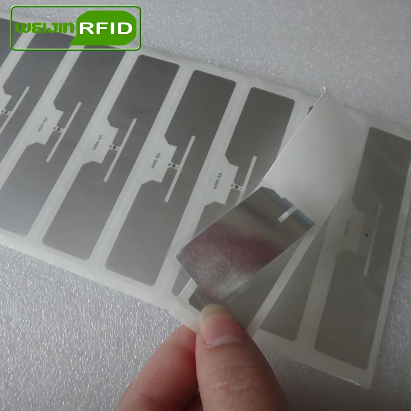 Rfid метка UHF наклейка Alien 9654 влажная инкрустация 915mhz868mhz 860 960MHZ Higgs3 EPC 6C 50 шт.