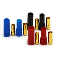 100pairs amass xt150 plug male and female 6mm golden plated bullet connector for rc esc battery
