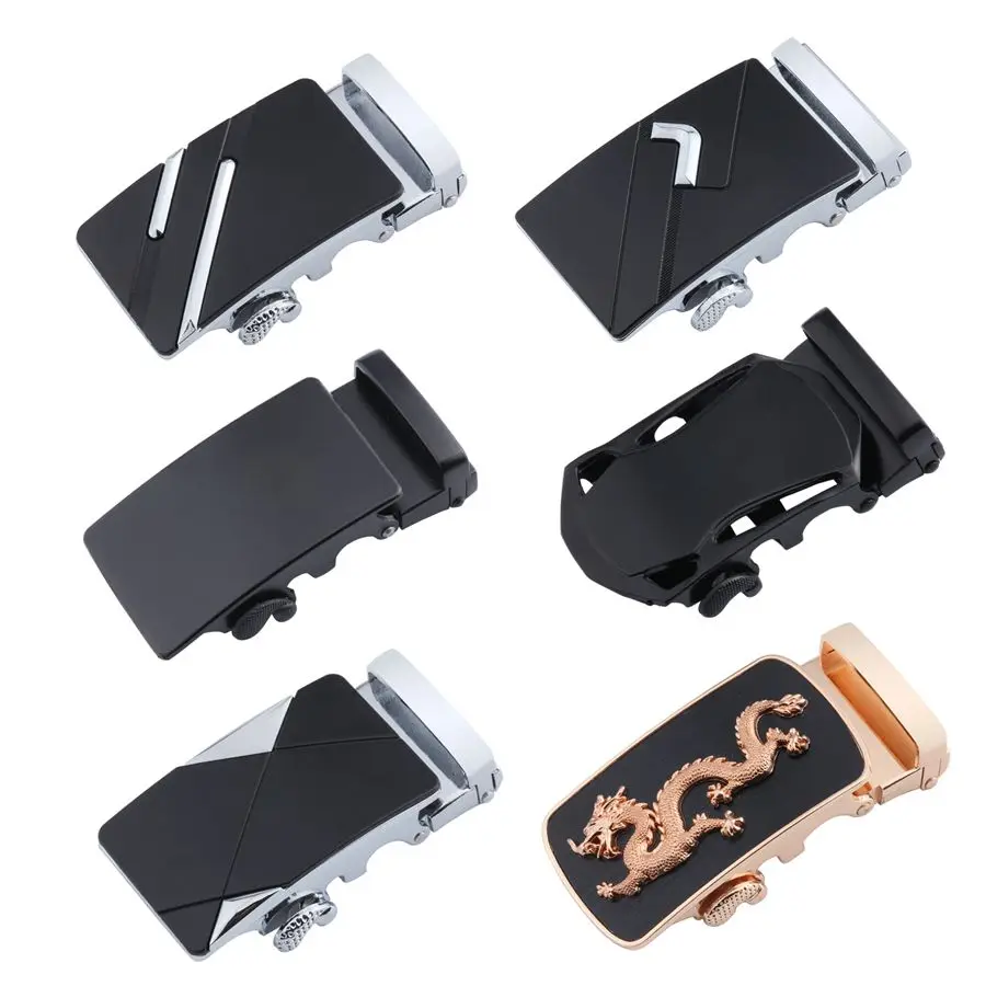 

Fashion Metal Belt Buckle for Men's Business Alloy Automatic Buckle Unique Men Plaque Belt Buckles 4cm Width Men Apparel