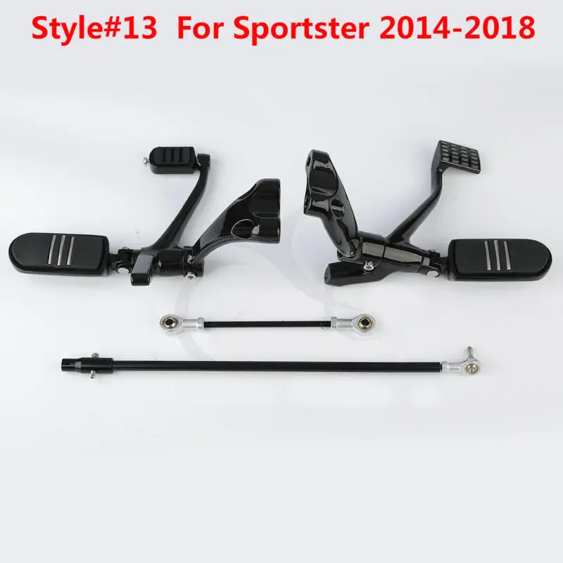 

Motorcycle Forward Control Pegs Linkages For Harley Sportster XL 883 1200 91-03 04-13 14-20
