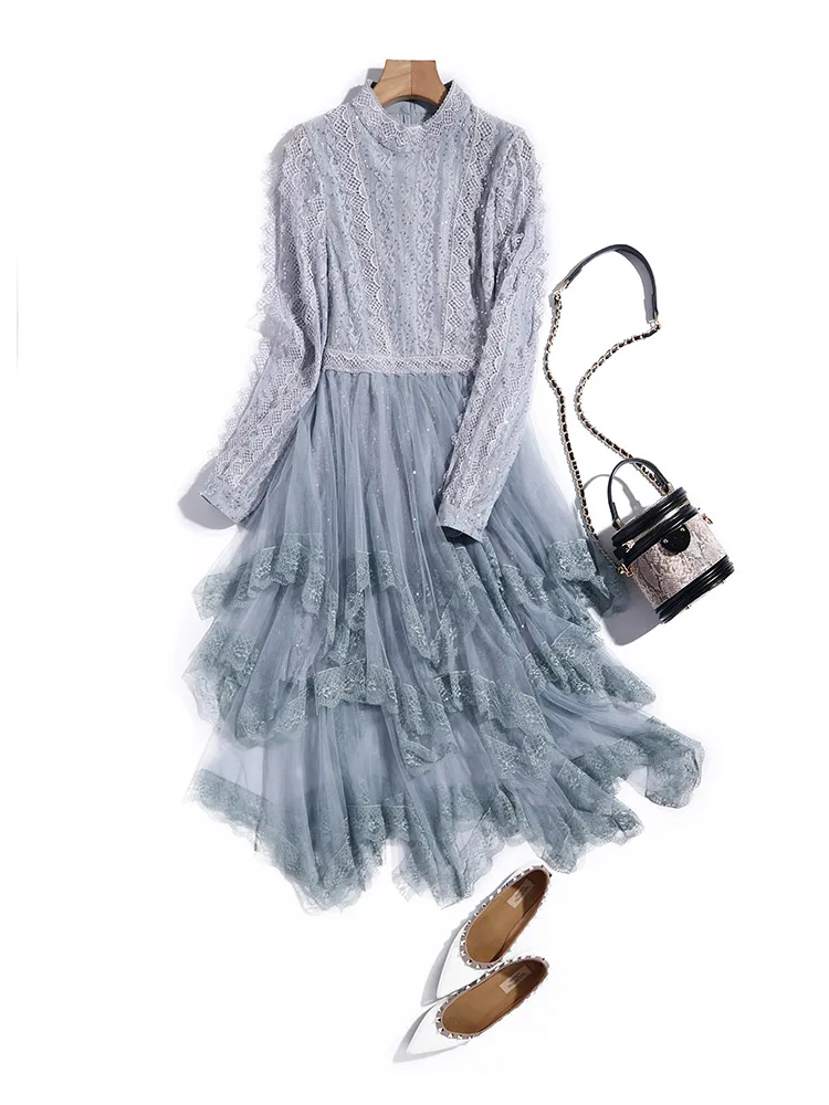 

Высокое качество, новинка Z11239, модное женское весеннее платье, роскошное вечернее платье известного бренда Европейского дизайна, 2021