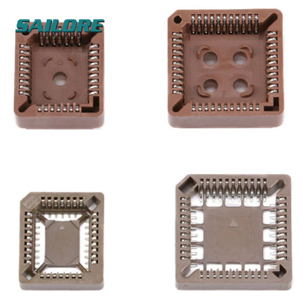 

10 шт. PLCC IC socket PLCC32 PLCC44 SMD DIP PLCC Socket adapter
