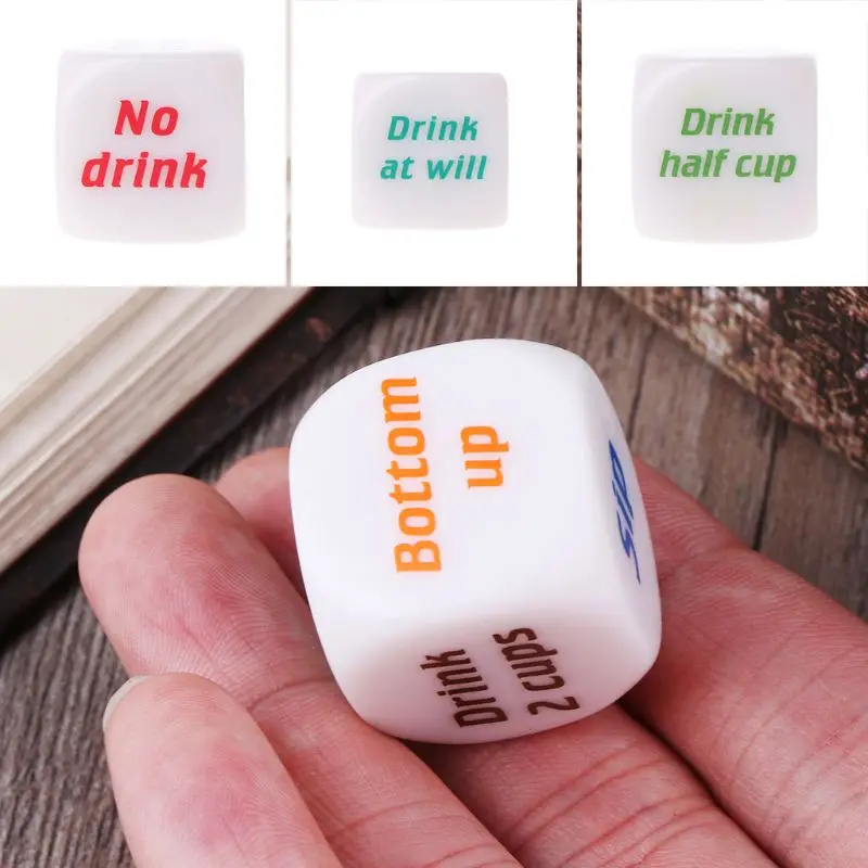 

Fashion Cute Drinking Decider Dice Games Gambling Bar Party Pup Funny Toy Xmas