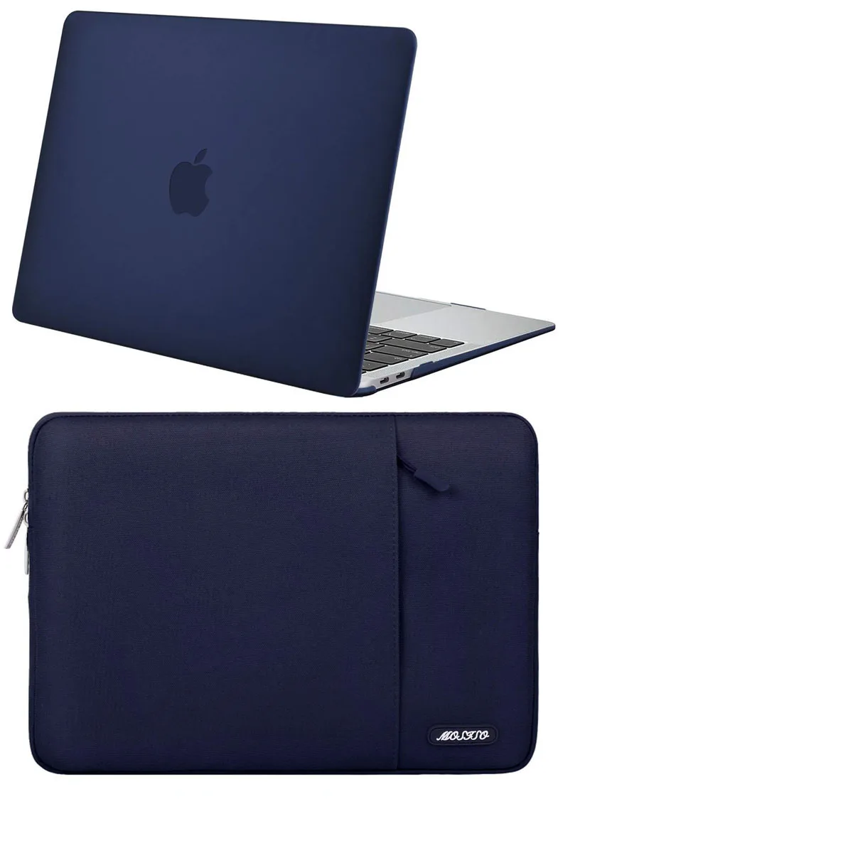 Navy Blue MOSISO для Macbook Air Pro 13 дюймов Чехол чехол для ноутбука чехол для Macbook A1932 Pro13 A2159 A1706 A1708 - Цвет: Navy Blue