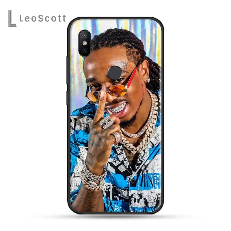 

Rap group Quavo Migos high quality mobile Phone Case funda For Xiaomi Redmi note 7 8 9 t k30 max3 9 s 10 pro lite