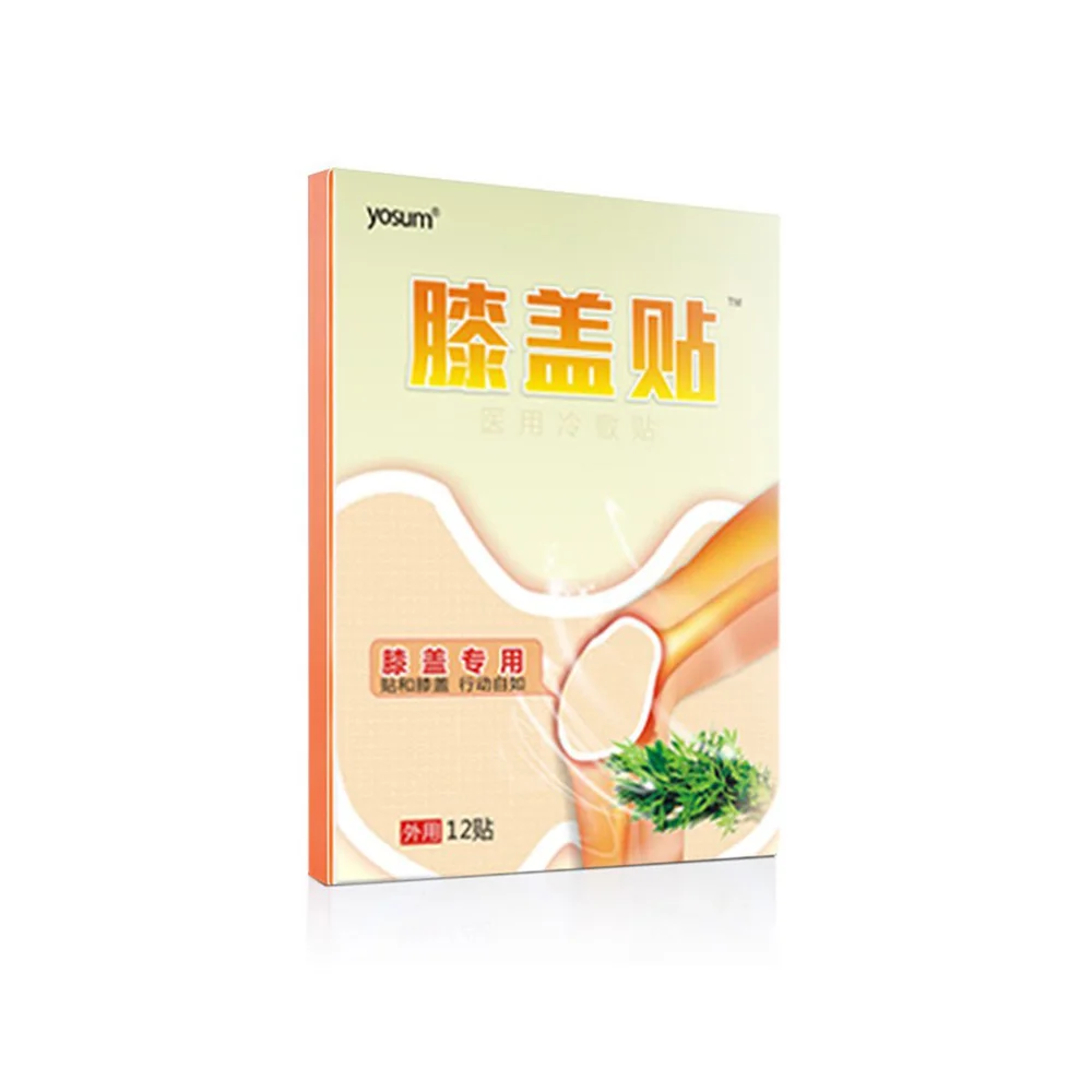 12 пластырей пластырь для снятия боли в коленях с экстрактом полыни суставах